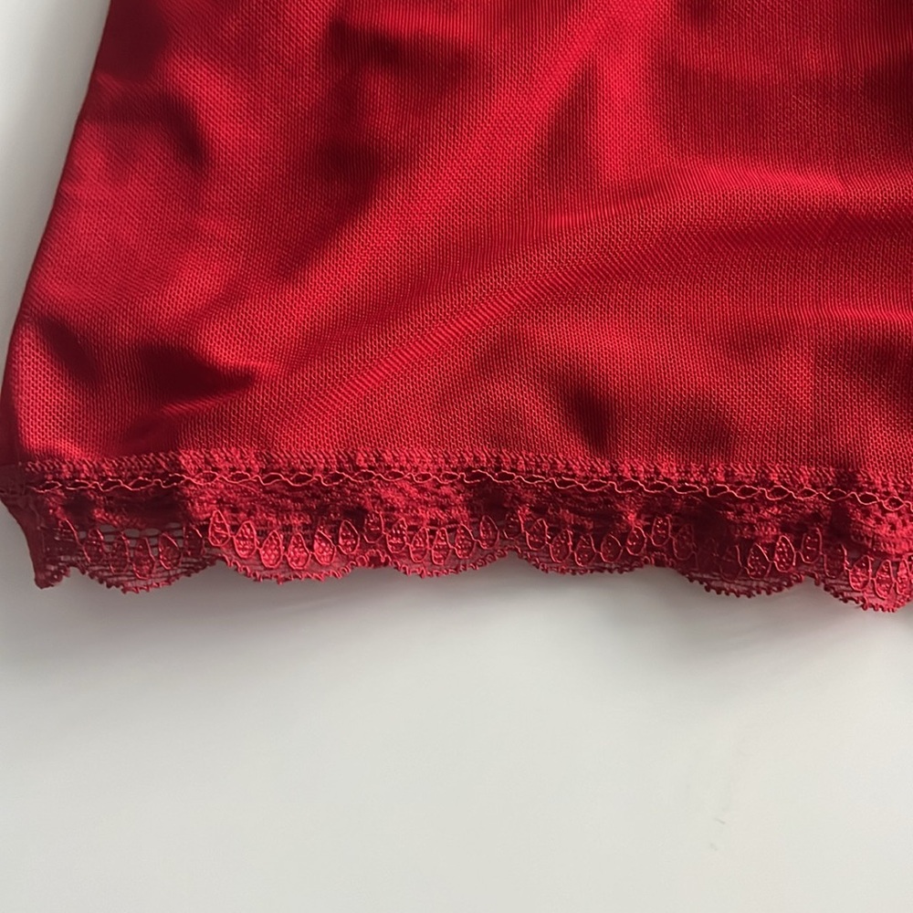Red Mini Dress - Picture 7 of 8